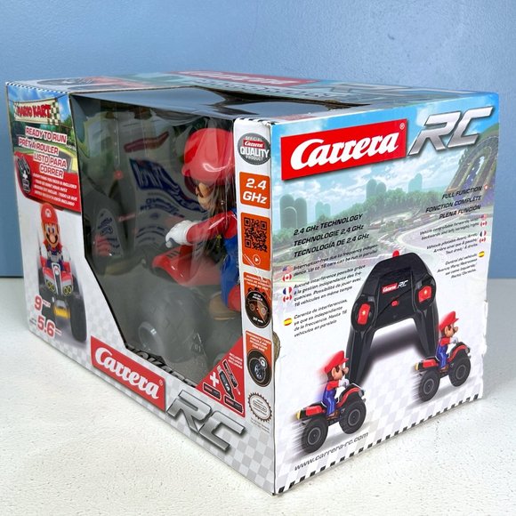 Carrera RC Nintendo Mario Kart 1:20 Scale Remote Control Toy Car QUAD 4 Wheeler - Picture 4 of 6